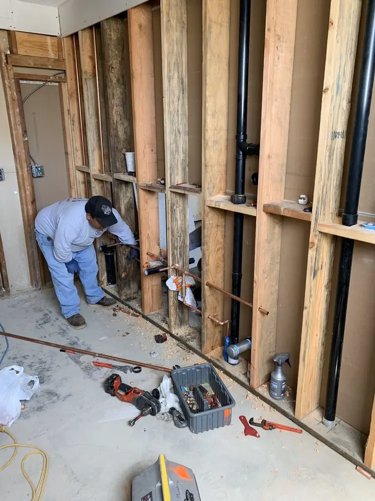 Commercial rough-in plumbing for Water Heater Replacement in Booker T. Washington